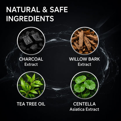 Uhulk Men Charcoal Purifying Face Wash