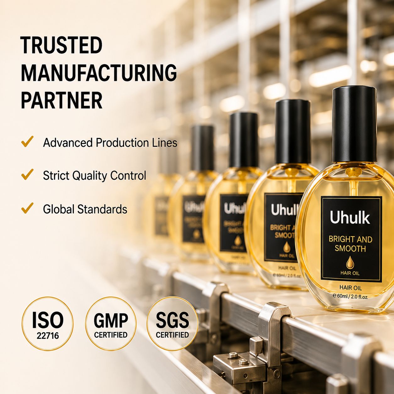 Uhulk Argan Nourishing Hair Oil
