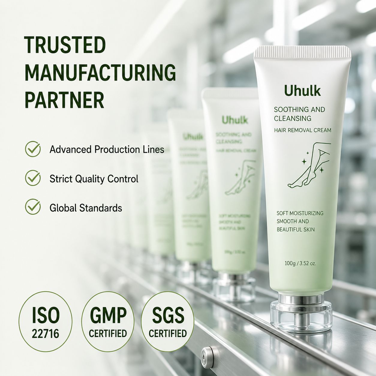 Uhulk Soothing Hair Removal Cream