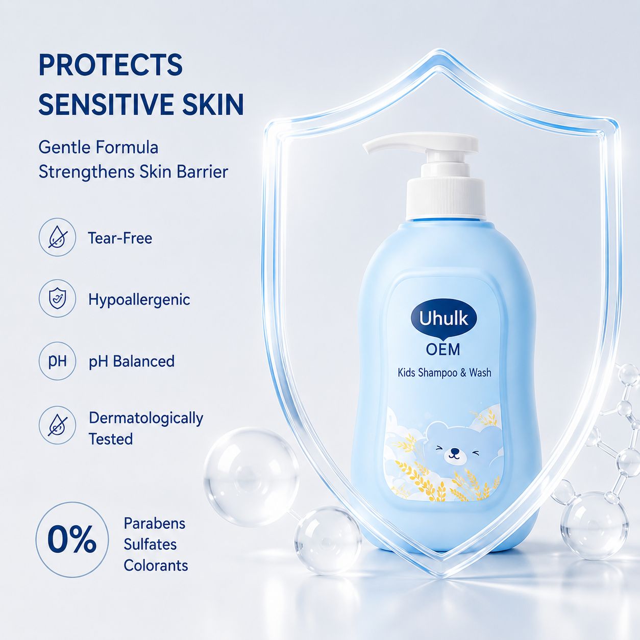 Uhulk Gentle Care Baby Wash