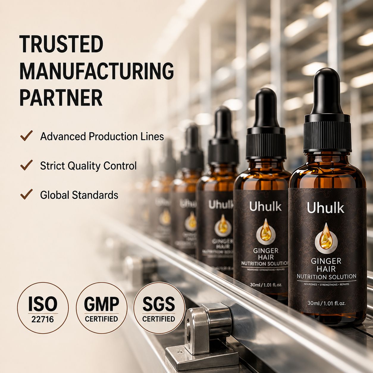 Uhulk Ginger Repair Hair Oil