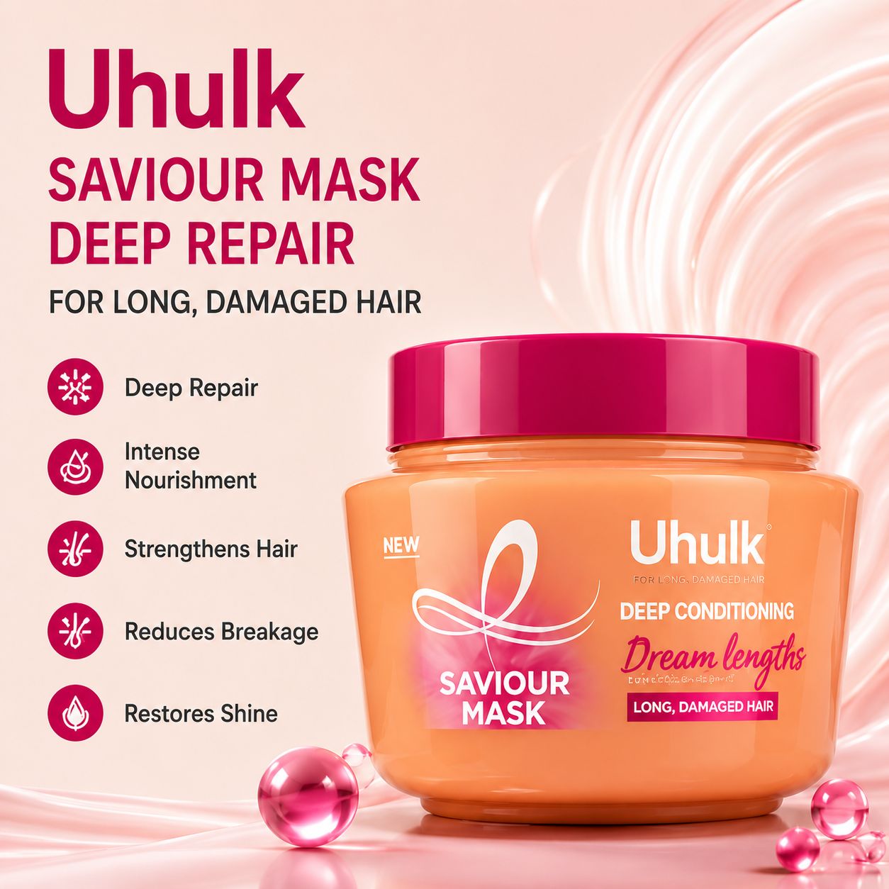 Uhulk Keratin Hair Mask
