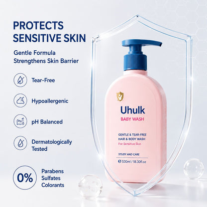 Uhulk Moisturizing Baby Wash