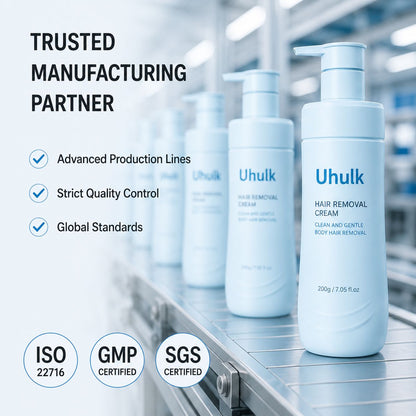 Uhulk Sensitive Skin Hair Removal Cream