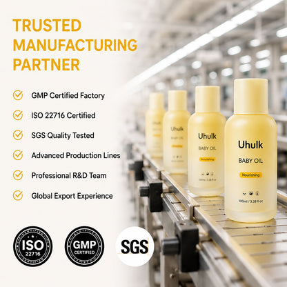 Uhulk Avocado Nourishing Baby Oil