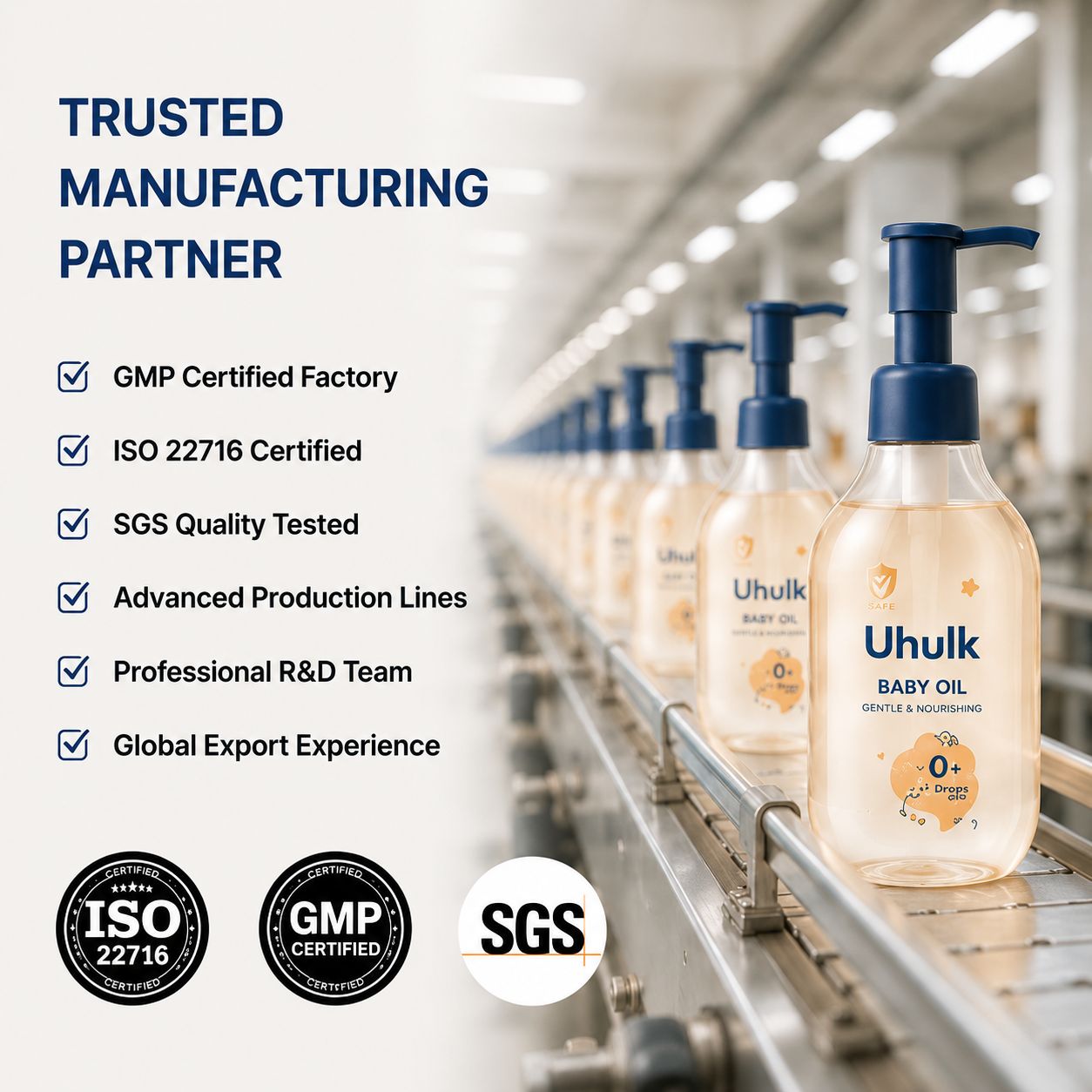Uhulk Gentle Nourishing Baby Oil