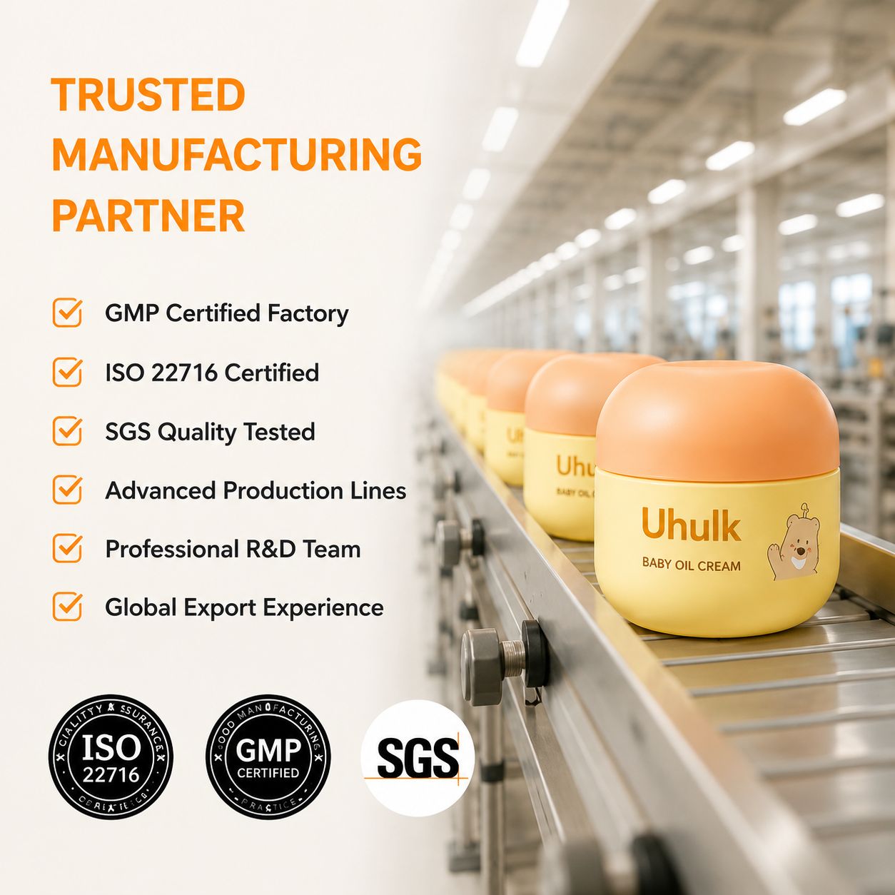 Uhulk Honey Moisture Baby Oil