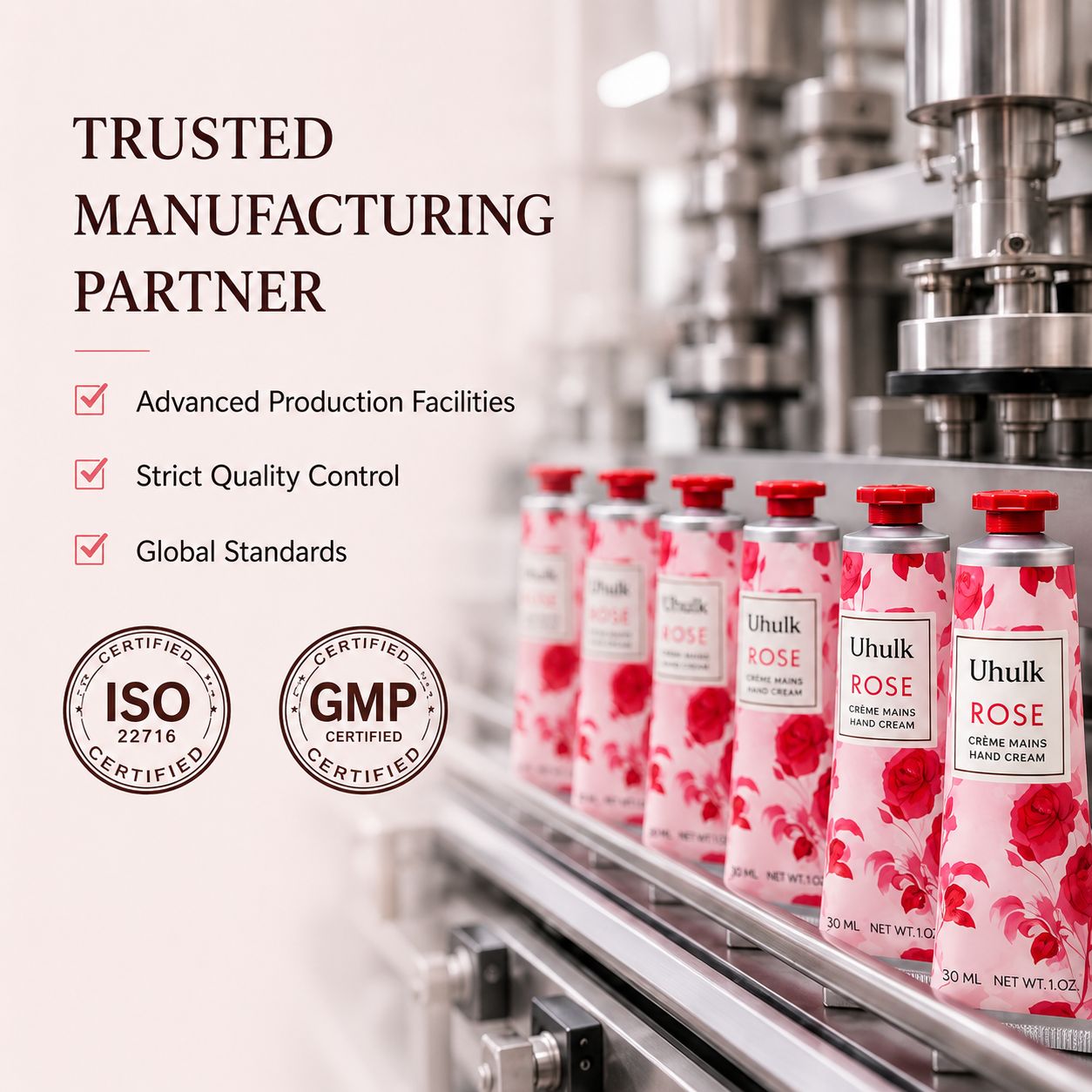 Uhulk Rose Hand Cream