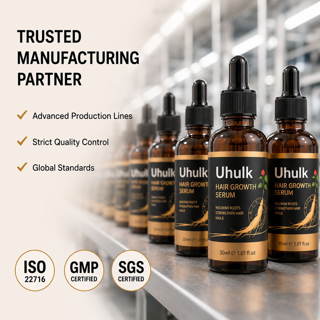 Uhulk Botanical Hair Growth Serum