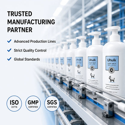 Uhulk Goat Milk Moisturizing Body Lotion