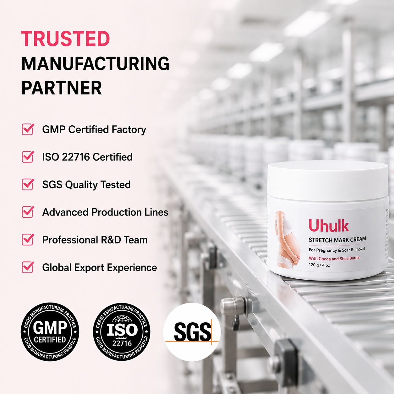 Uhulk Shea Butter Stretch Mark Cream