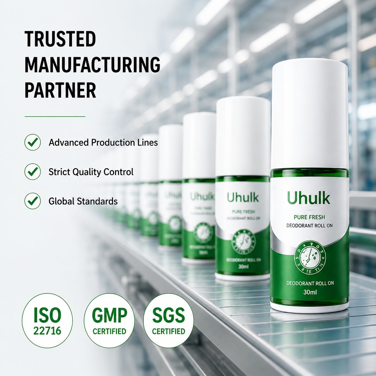Uhulk Pure Fresh Deodorant