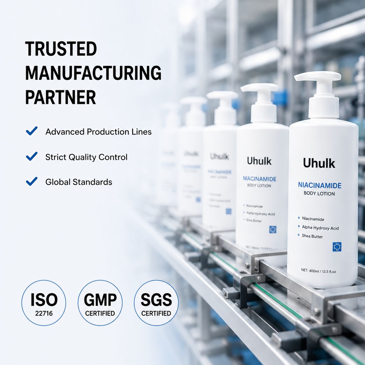 Uhulk Niacinamide Brightening Body Lotion