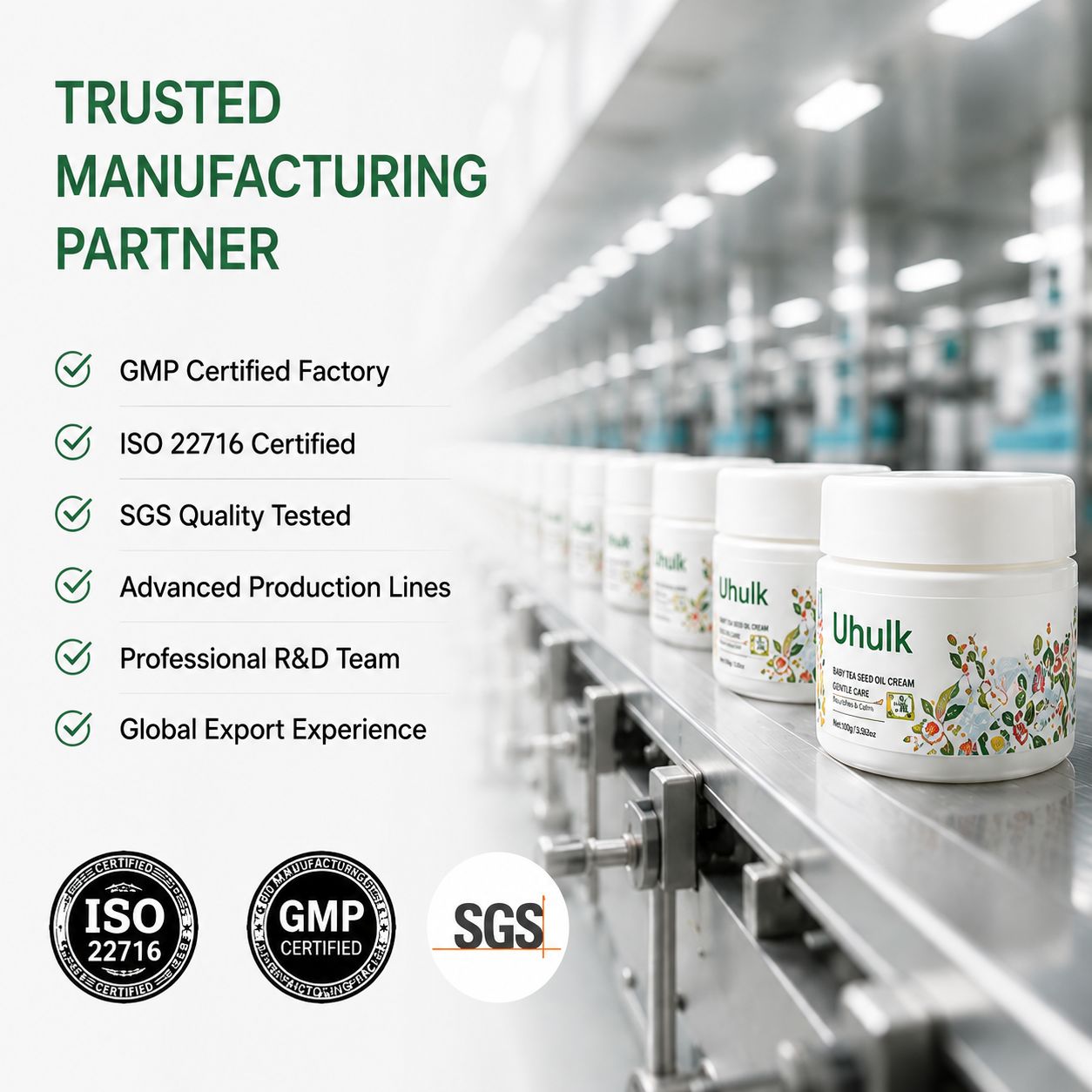Uhulk Tea Seed Nourishing Baby Cream