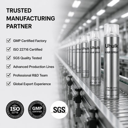 Uhulk Strong Hold Hair Spray