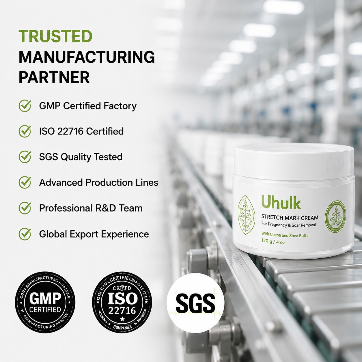Uhulk Pregnancy Care Stretch Mark Cream