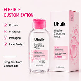 Uhulk Rose Micellar Cleansing Water