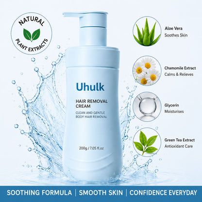 Uhulk Sensitive Skin Hair Removal Cream