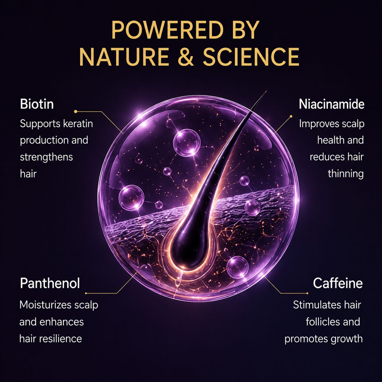 Uhulk Biotin Hair Growth Strength Shampoo