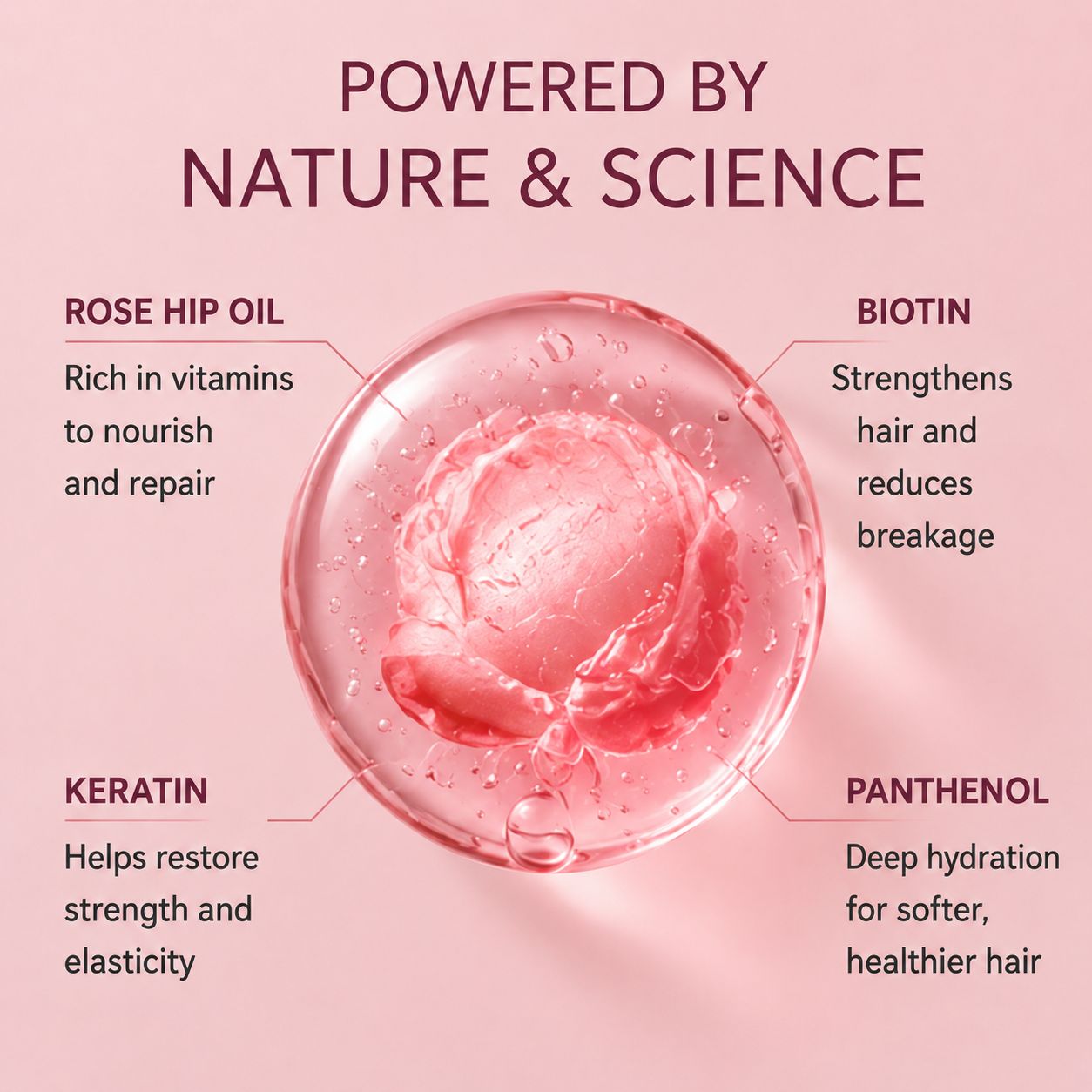 Uhulk Rose Repair Smooth Shampoo