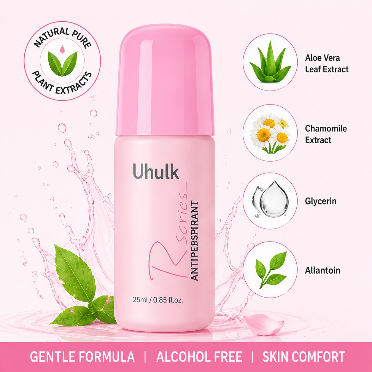 Uhulk Floral Fresh Deodorant