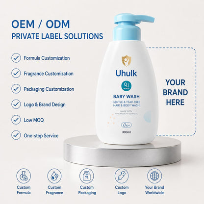 Uhulk Tear-Free Baby Wash