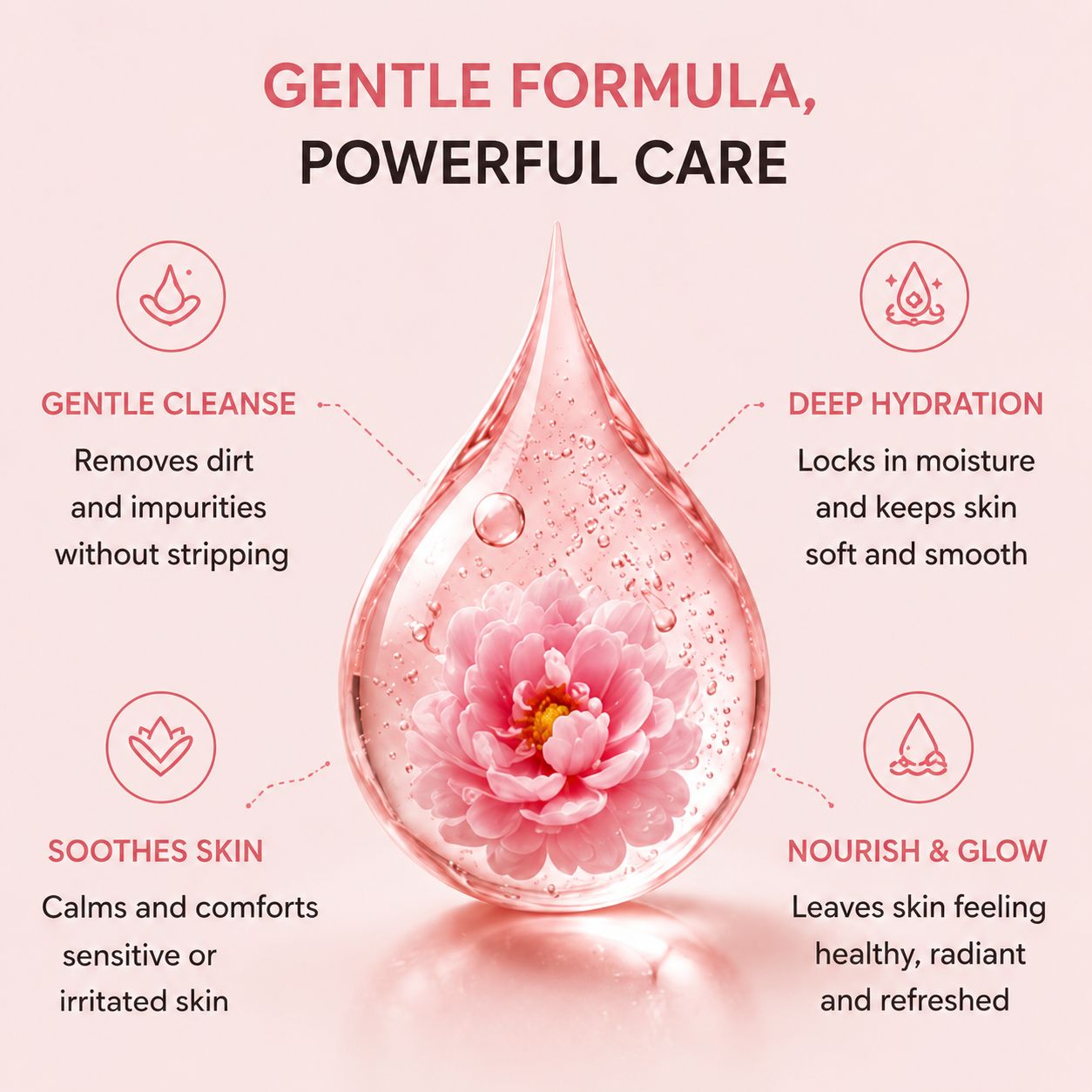 Uhulk Rose Body Wash