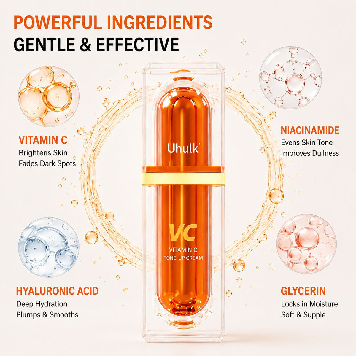 Uhulk Vitamin C Brightening Concealer Cream