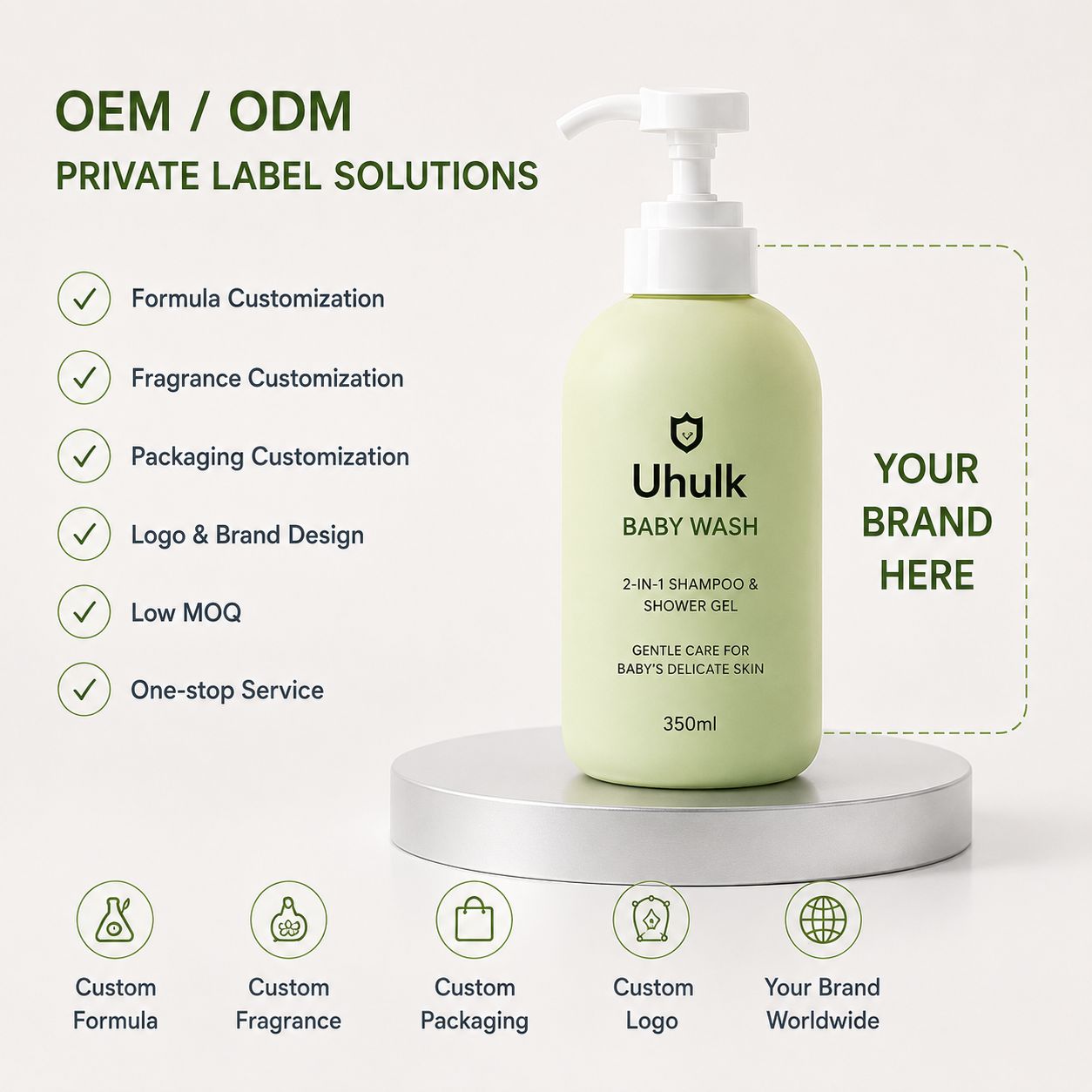 Uhulk Soothing Baby Wash