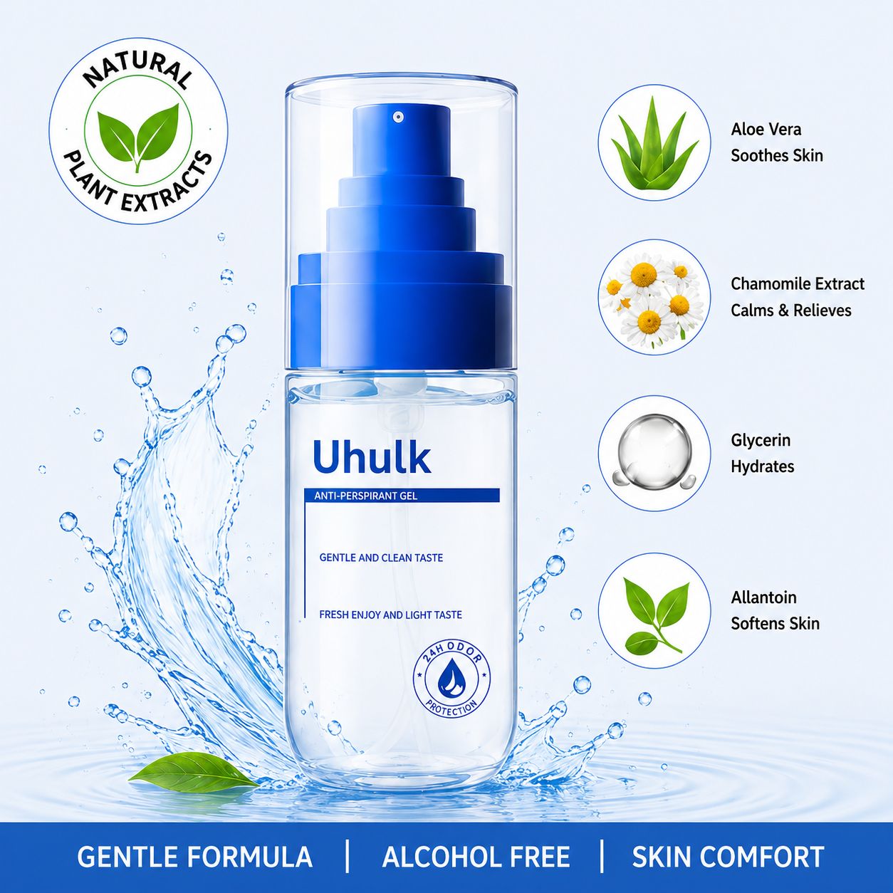 Uhulk Cooling Gel Deodorant