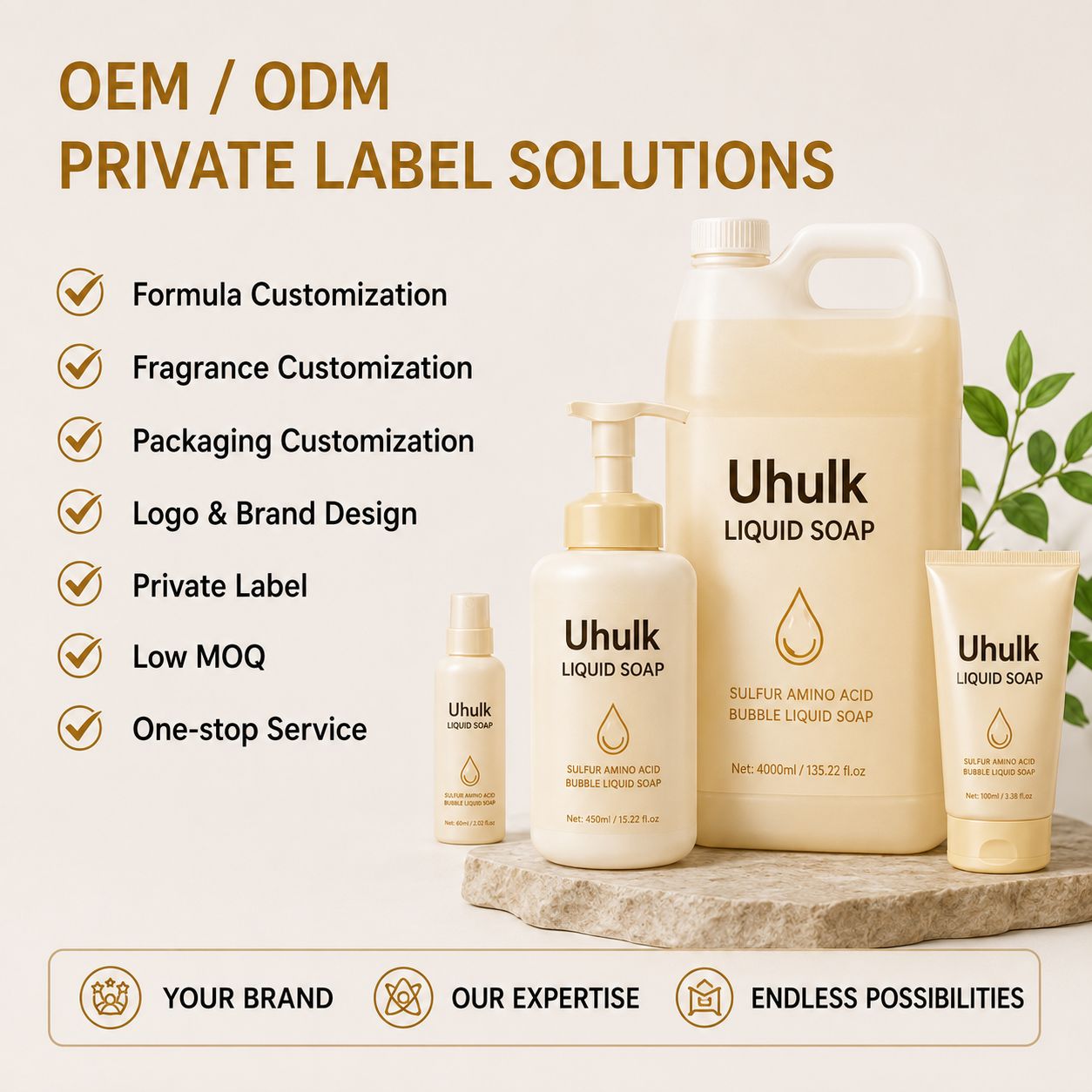 Uhulk Amino Acid Cleansing Liquid Soap