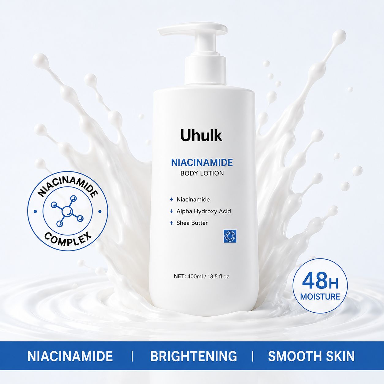 Uhulk Niacinamide Brightening Body Lotion