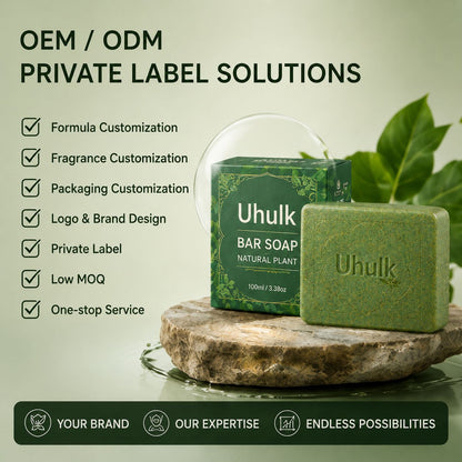 Uhulk Mugwort Herbal Bar Soap