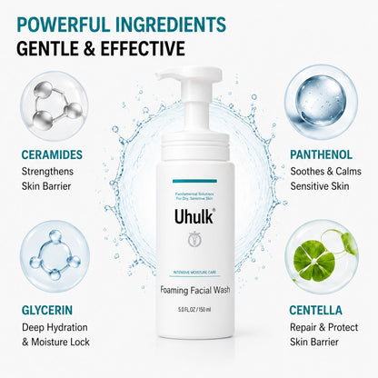 Uhulk Ceramide Foam Cleanser