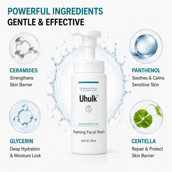 Uhulk Ceramide Foam Cleanser