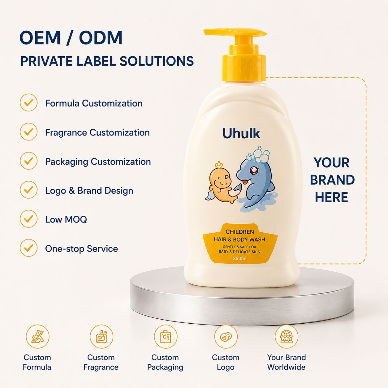 Uhulk Sensitive Baby Wash