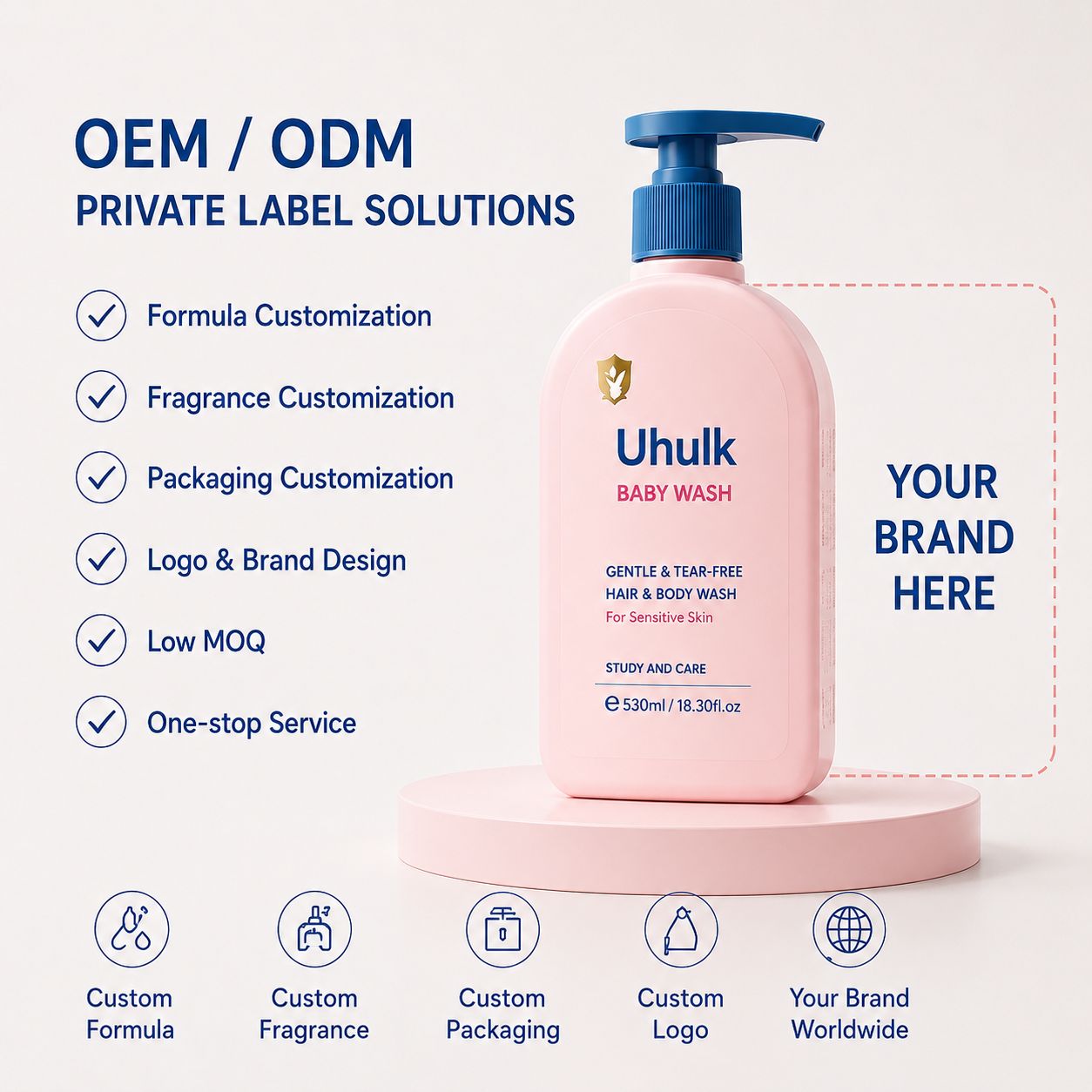 Uhulk Moisturizing Baby Wash