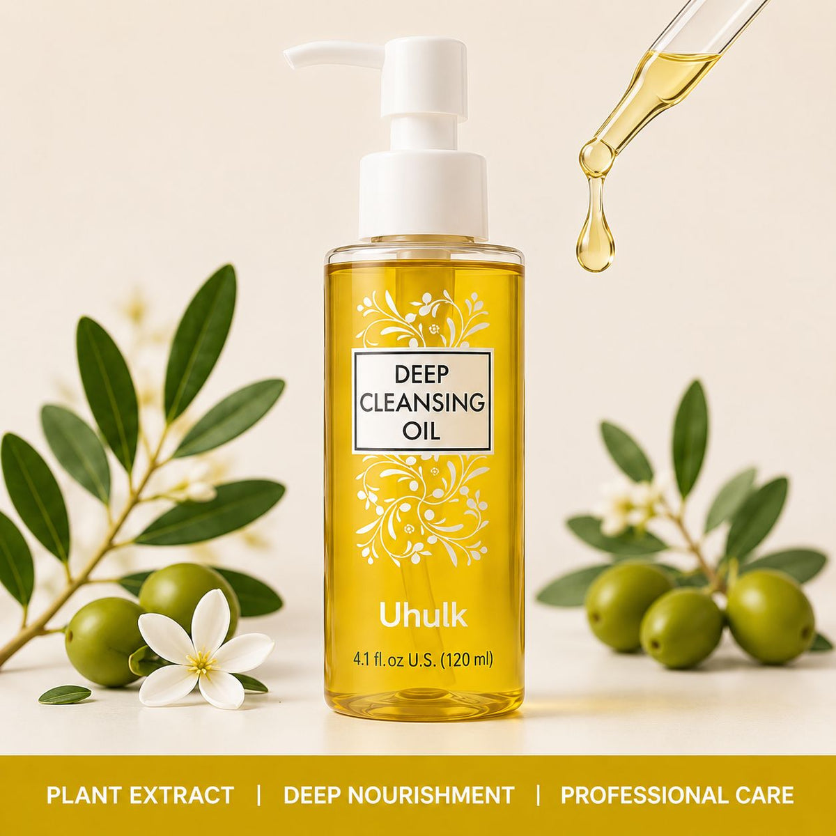 Uhulk Olive Deep Cleansing Oil