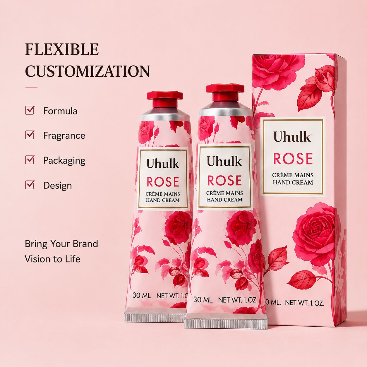 Uhulk Rose Hand Cream