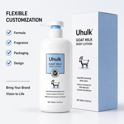 Uhulk Goat Milk Moisturizing Body Lotion