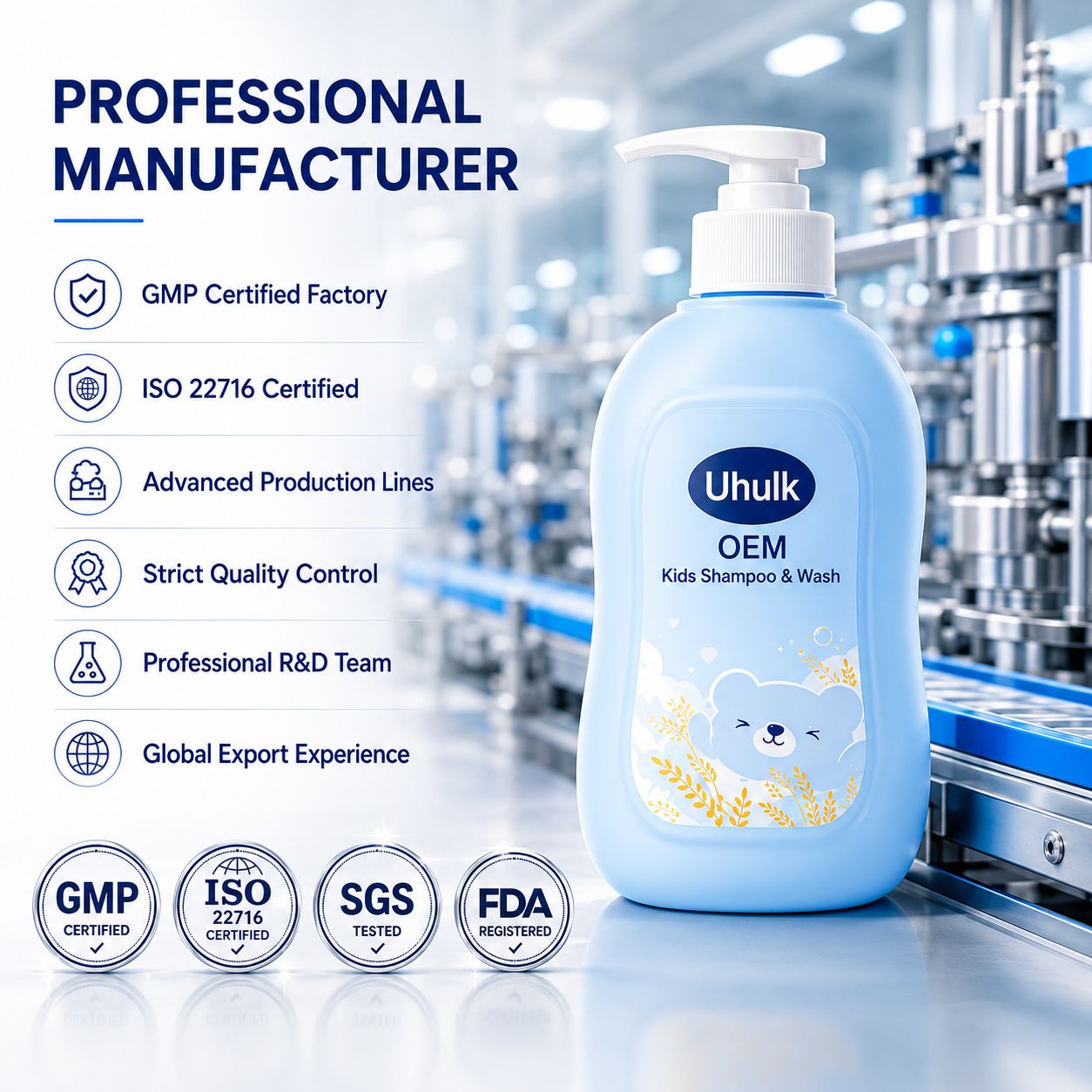 Uhulk Gentle Care Baby Wash