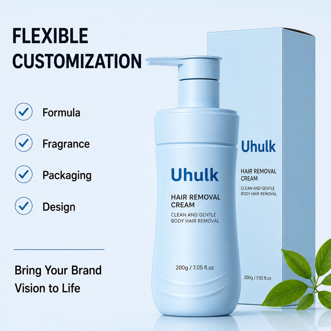 Uhulk Sensitive Skin Hair Removal Cream