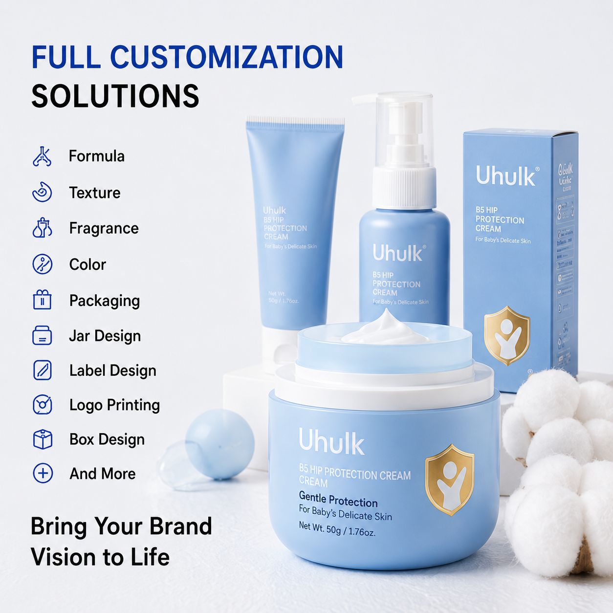 Uhulk Barrier Shield Baby Cream