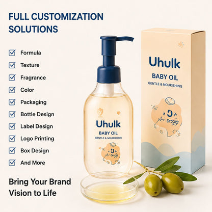 Uhulk Gentle Nourishing Baby Oil
