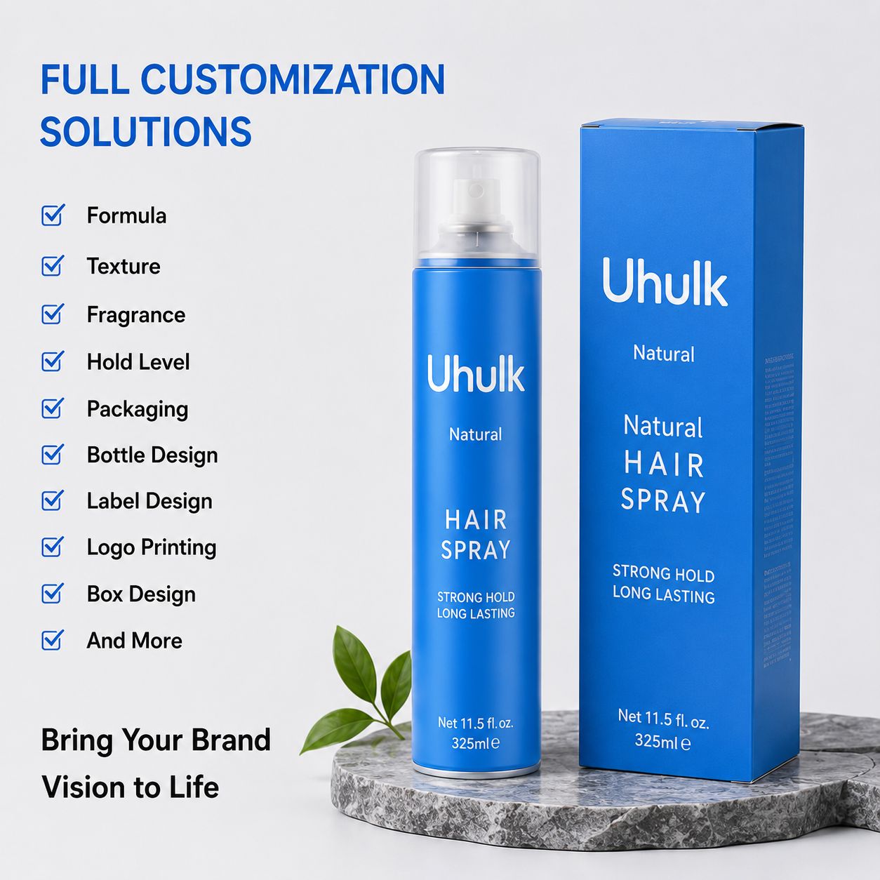 Uhulk Natural Finish Hair Spray