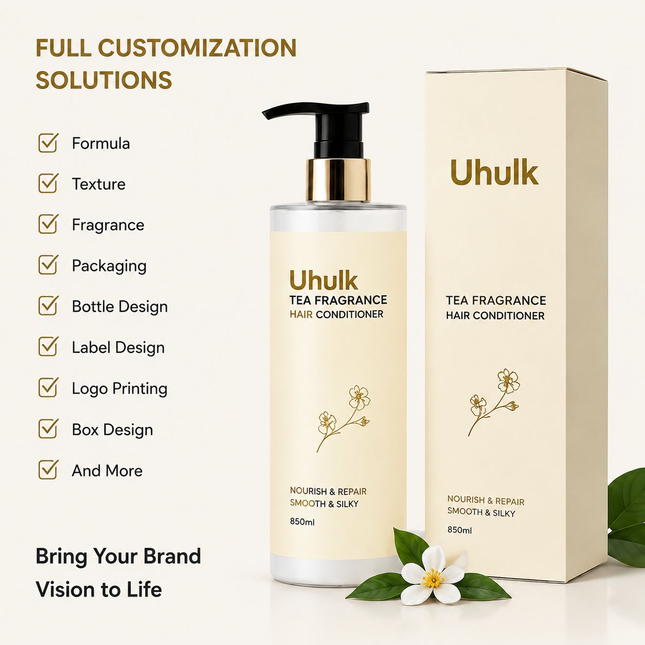 Uhulk Tea Fragrance Hair Conditioner