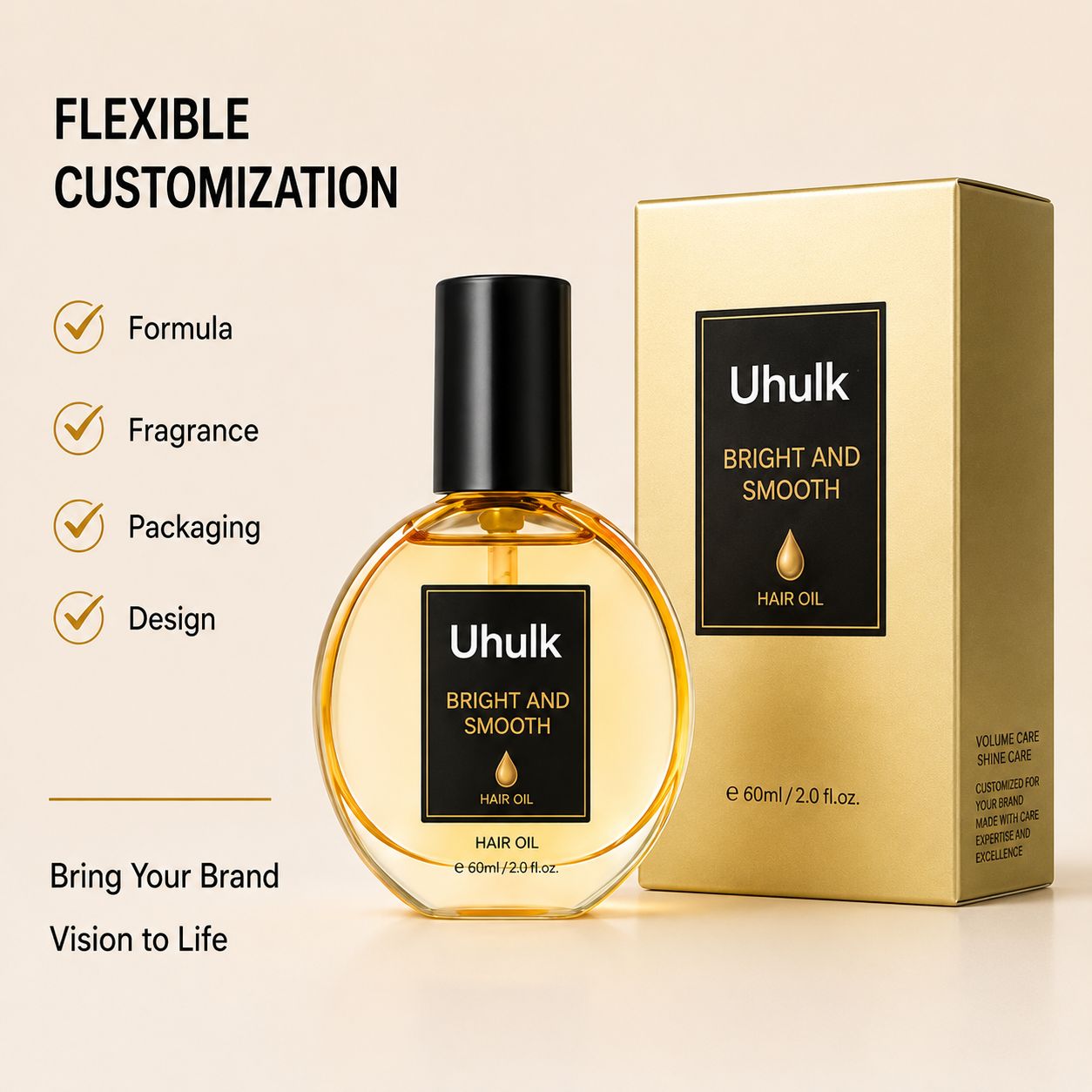 Uhulk Argan Nourishing Hair Oil