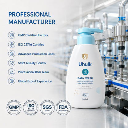 Uhulk Tear-Free Baby Wash