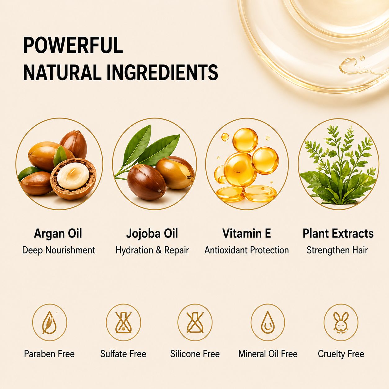 Uhulk Hair Nutrition Care Oil