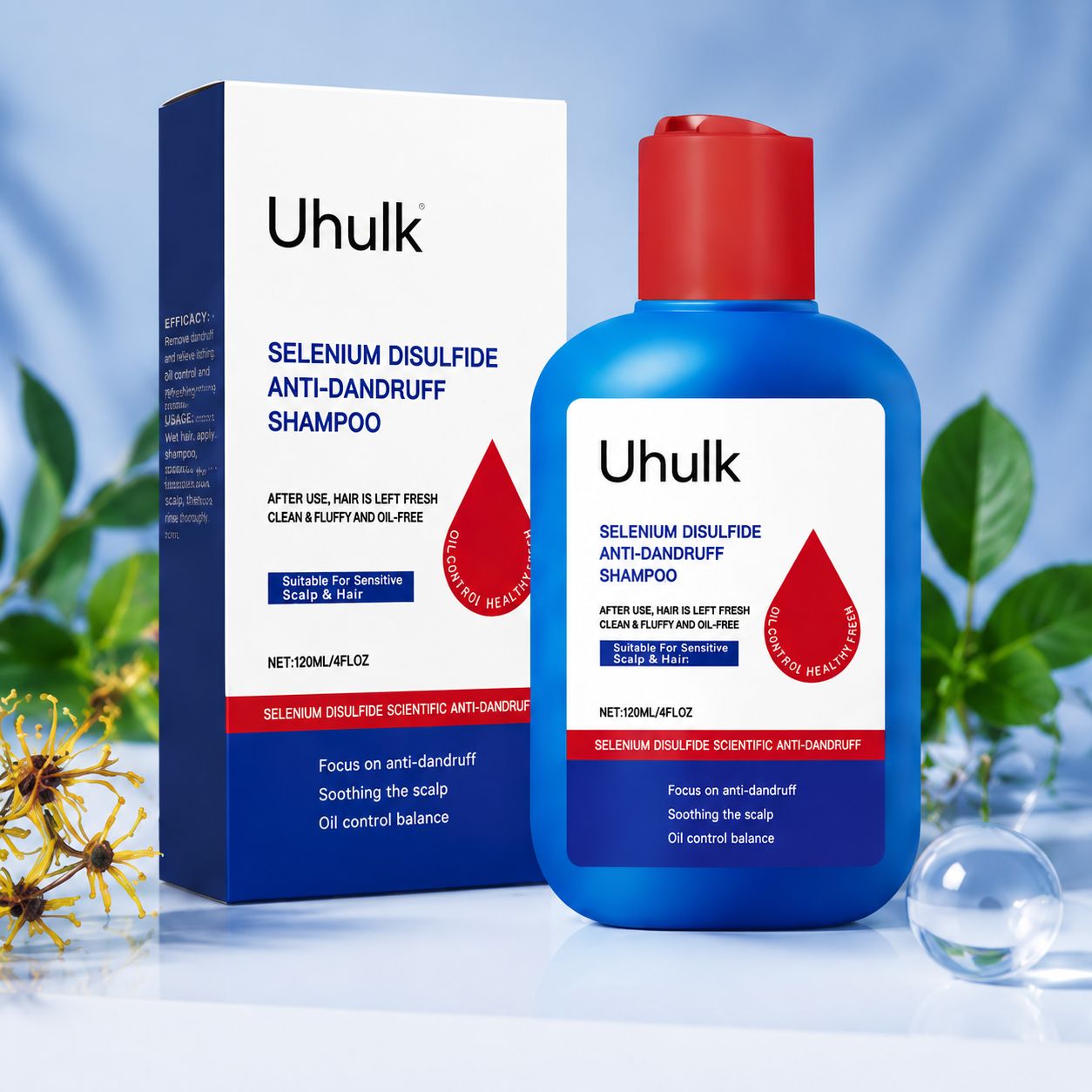 Uhulk Anti Dandruff Oil Control Shampoo